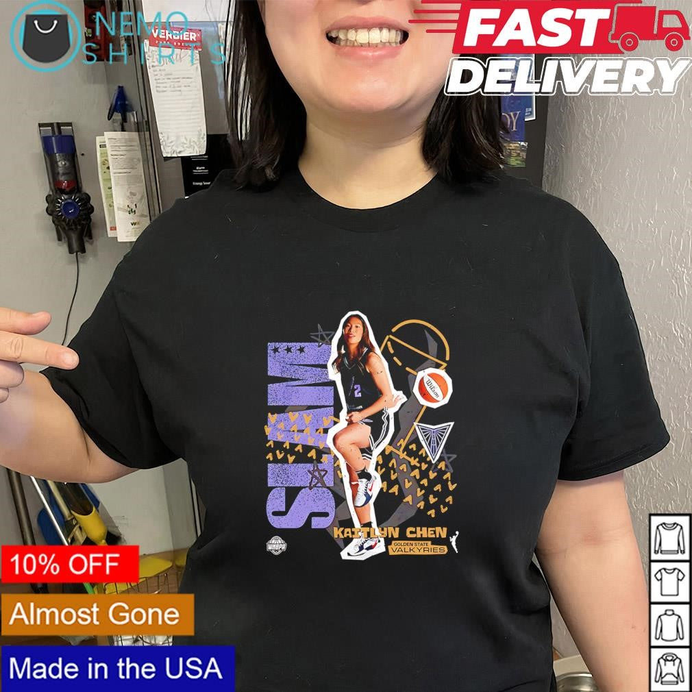 Kaitlyn Chen Golden State Valkyries WNBA player shirt