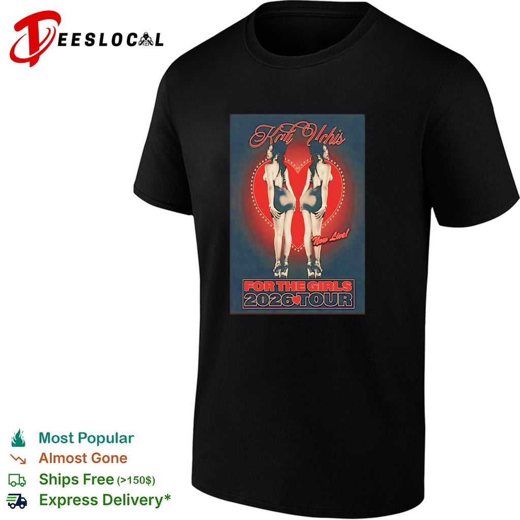 Kali Uchis For The Girls Tour twin women now live 2026 shirt