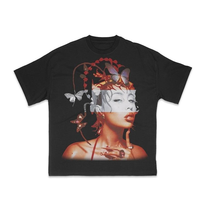 Kali Uchis Shirt, Red Moon in Venus Shirt, R&B Shirt, Latin Music, Y2K Style Hoodie, Sweatshirt | CiraTrend.com