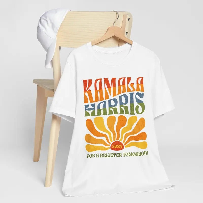 Kamala Harris Vingtage Shirt, Kamala Harris For President 2024, Vintage Girl Power Gift Unisex Shirt Top Womenswear shirt...