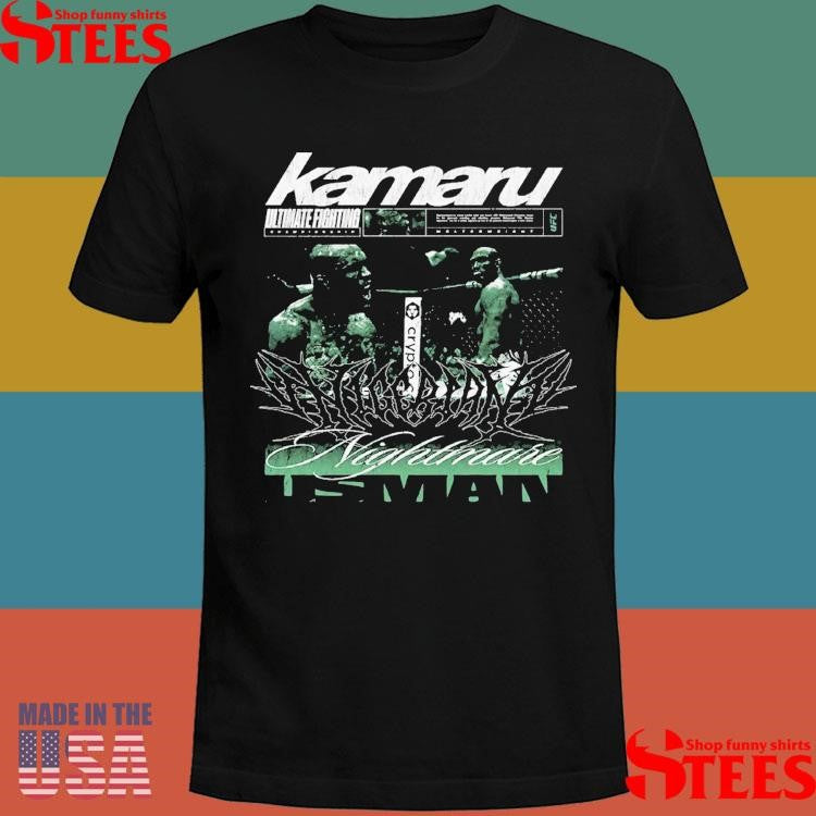 Kamaru Usman Ufc Staredown T-shirt