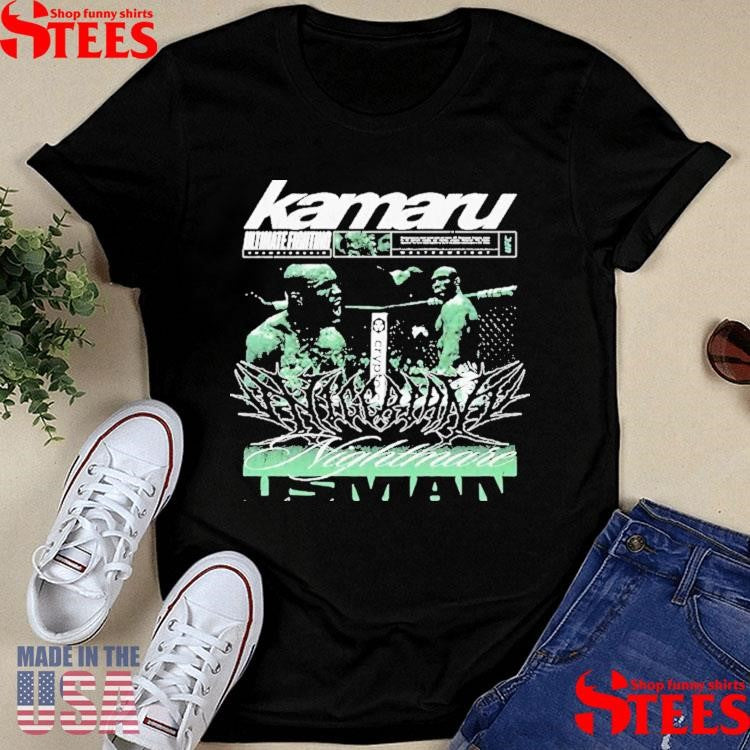 Kamaru Usman Ultimate Fighting Nightmare Ufc Staredown T-shirt