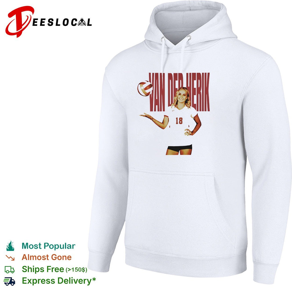 Kamilla Van Der Herik 18 Utah Utes Volleyball Player shirt