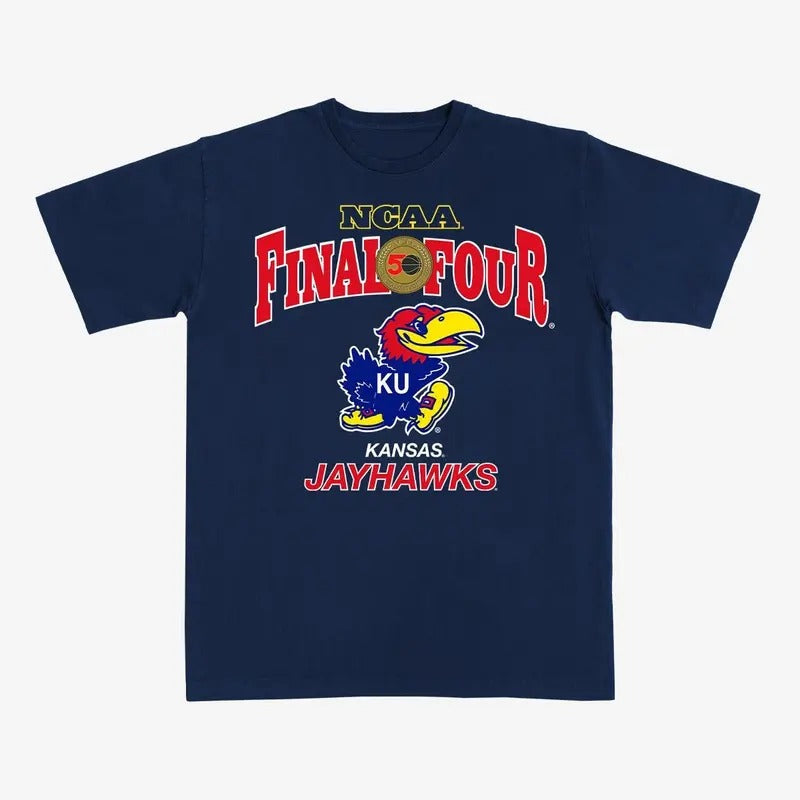 Kansas '88 Final Four Heavy Tee, Vintage Football Shirt, Sport Tee, Graphic Shirt For Men, For Women Streetwear Hoodie,...
