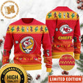 Kansas City Chiefs Grateful Dead Skull And Bears 2023 Holiday Gifts For Fan Ugly Christmas Sweater