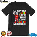 Kansas City Chiefs KC Wolf Mascot Autism Awareness Support T Shirt