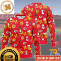 Kansas City Chiefs Santa Claus Snowman Christmas Sweater