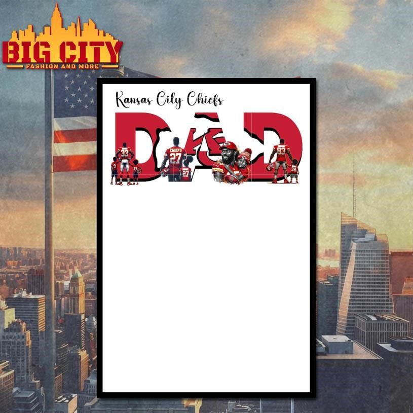 Kansas City Chiefs best dad ever shirt