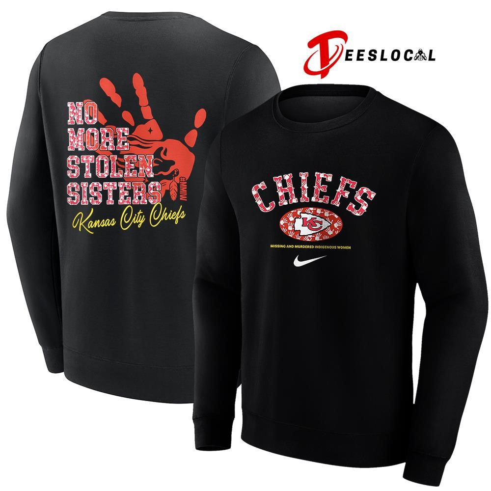 Kansas City Chiefs missing and murdered indigenous women no more stolen sisters shirt