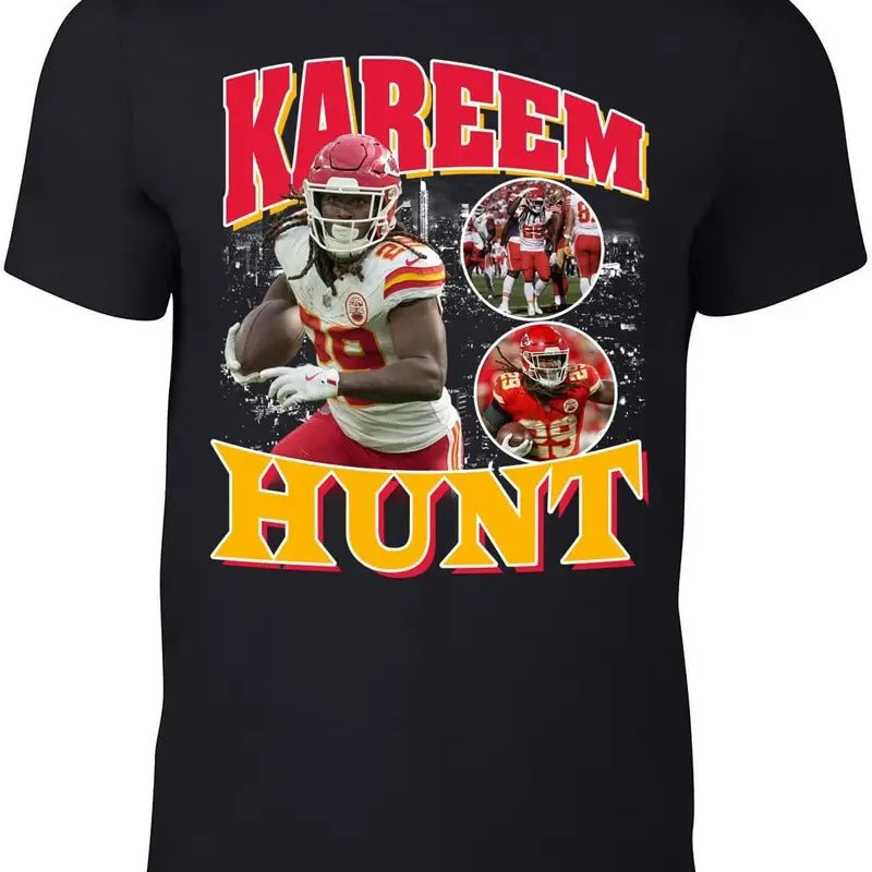 Kansas City Kareem Hunt Bootleg Style T-Shirt Hoodie, Sweatshirt | CiraTrend.com