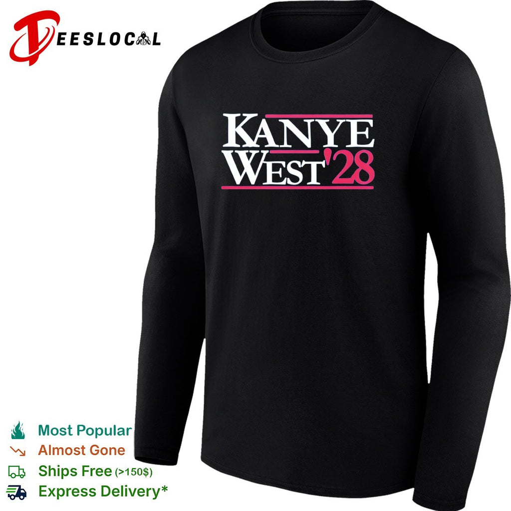 Kanye West 2028 Presidential Campaign Shirt