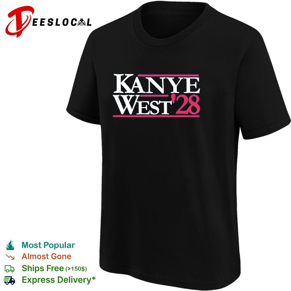 Kanye West 2028 Presidential Campaign Shirt