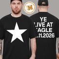 Kanye West Ye Tirana Albania 2026 Exclusive Tee Live At Eagle Stadium On July 11 2026 Star T-Shirt
