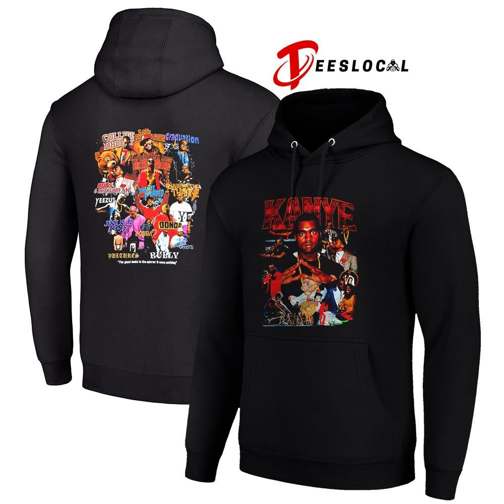 Kanye West the giant looks in the mirror and sees nothing graphic shirt