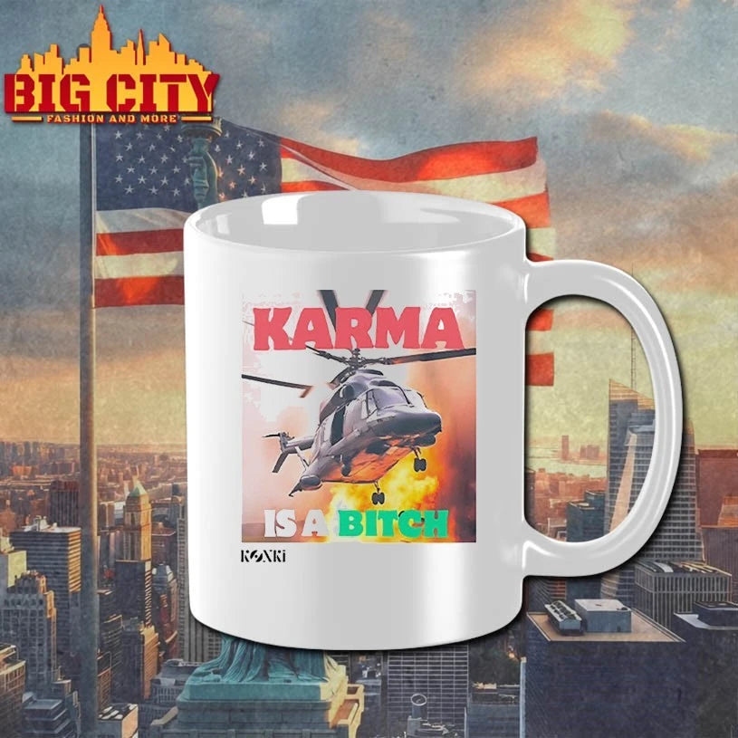Karma Is A Bitch Helicopter carrying Iranian President Raisi Crashes shirt