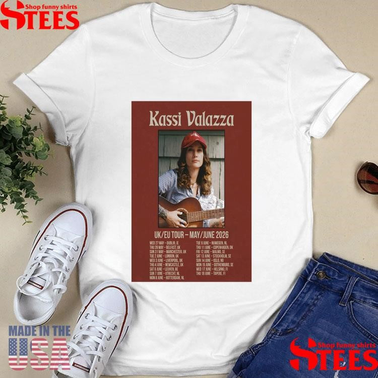 Kassi Valazza Uk Eu Tour 26 Shirt