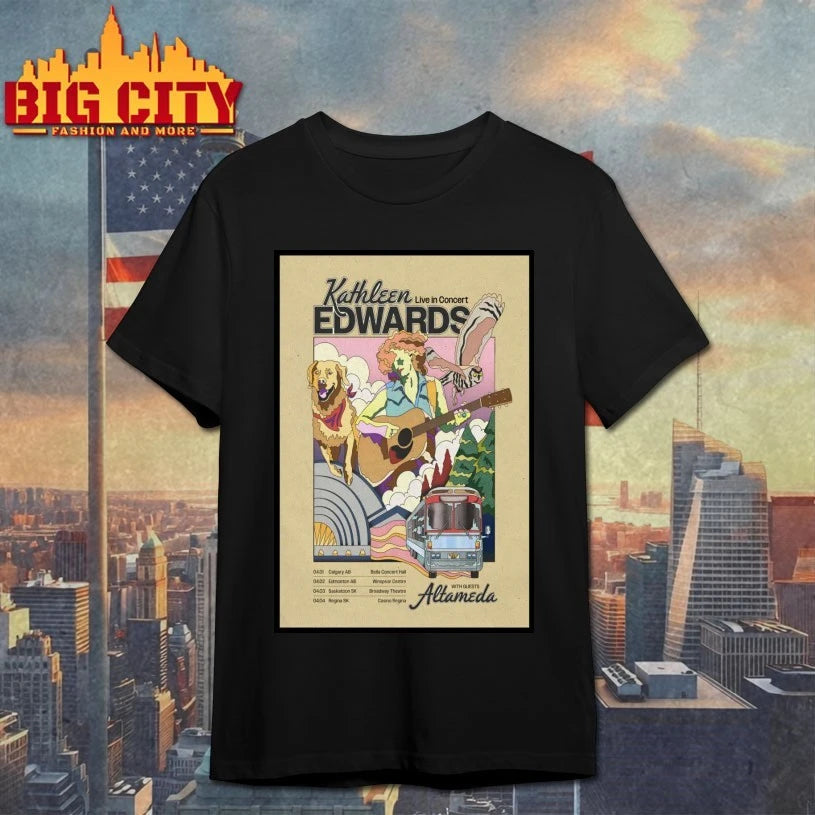 Kathleen Edwards Western Canada 2026 Tour Poster shirt