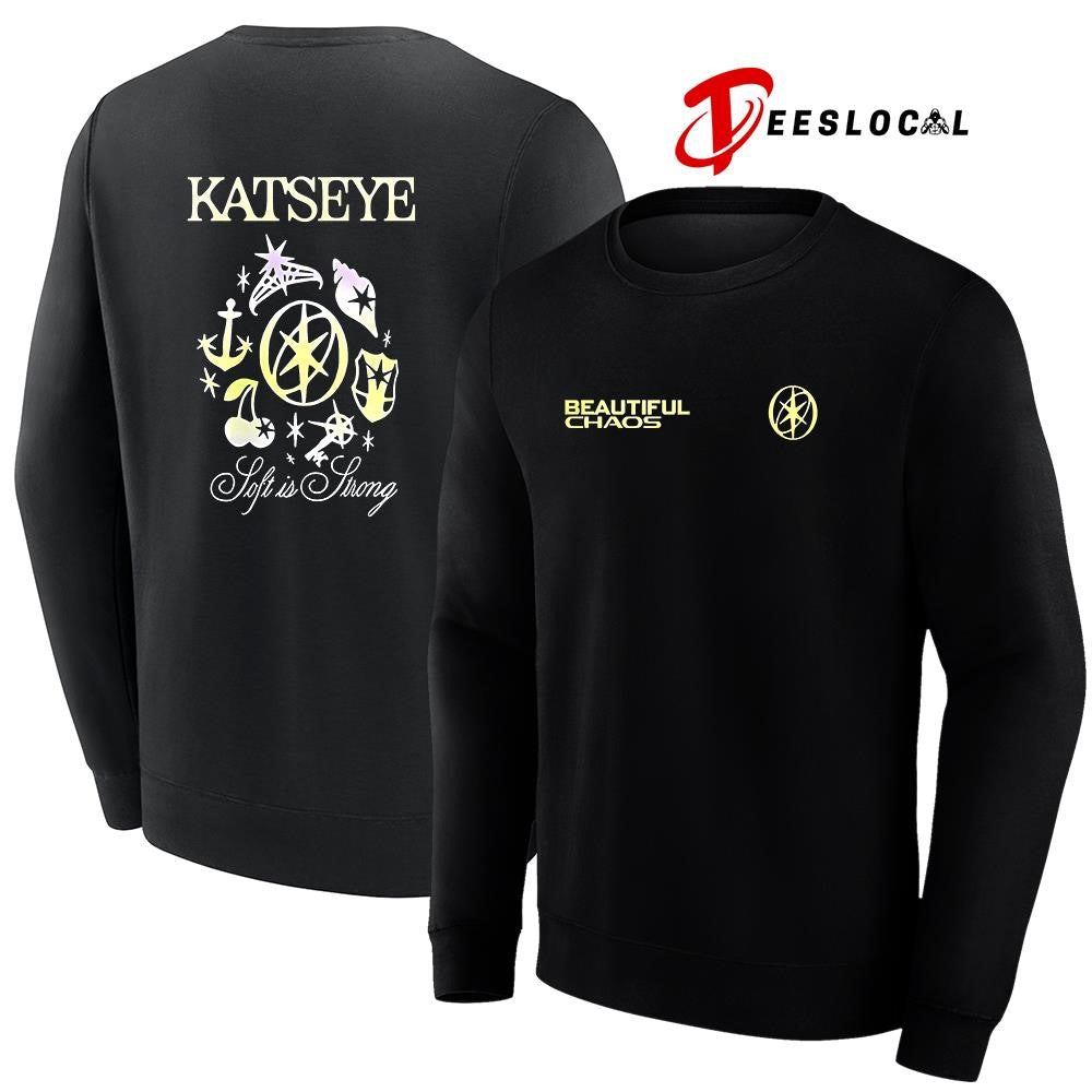 Katseye The Beautiful Chaos tour soft is strong shirt