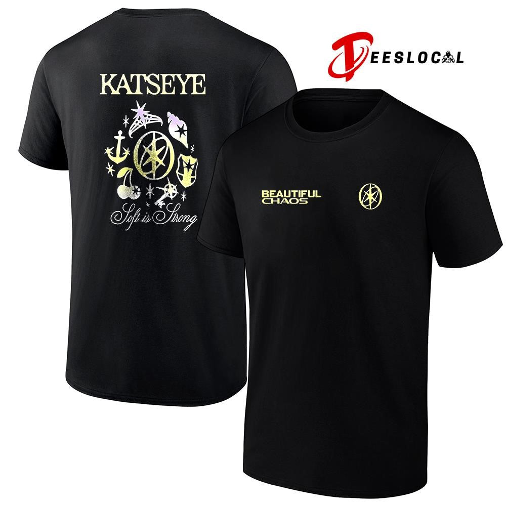 Katseye The Beautiful Chaos tour soft is strong shirt