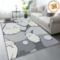 Kaws Holiday Grey Rug Carpet Home Decor