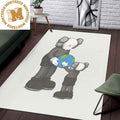 Kaws The Promise Giving The World In White Background Rug Carp