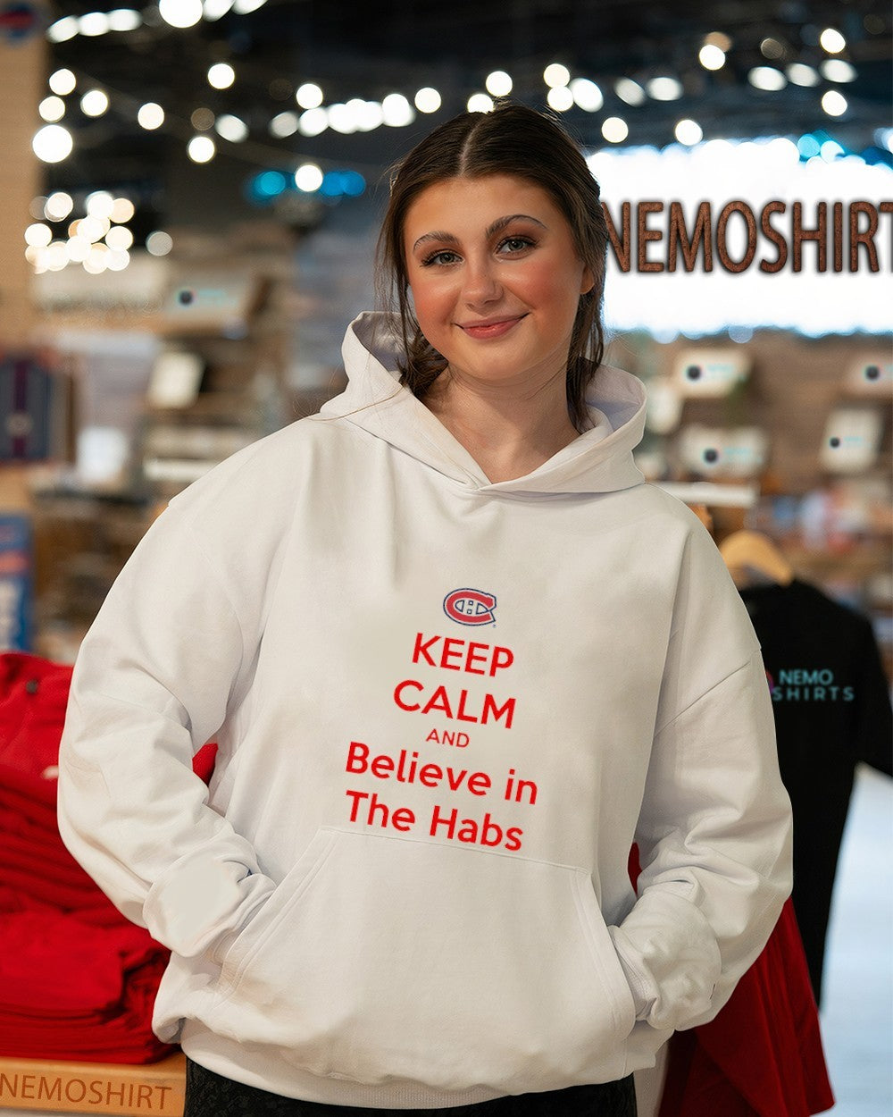 Keep calm and believe in the Habs Montreal Canadiens shirt