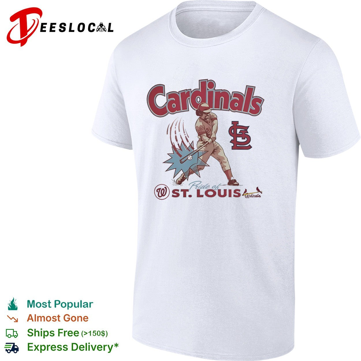 Keith Hernandez St Louis Cardinals MLB Pride of St Louis Washington Nationals shirt