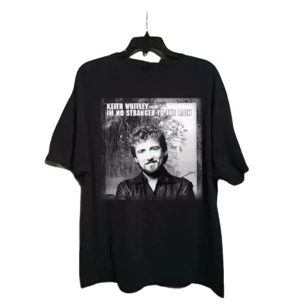 Keith Whitley I'm no stranger to the rain Unisex T-Shirt Casual Breathable Cotton Hoodie, Sweatshirt | CiraTrend.com