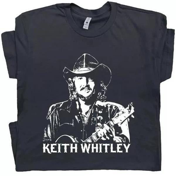 Keith Whitley T Shirt Vintage Country Western Music Outlaw Concert Hoodie, Sweatshirt | CiraTrend.com