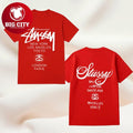 Keitrel Clark Stussy World Tour 2025 Two Sided Shirt