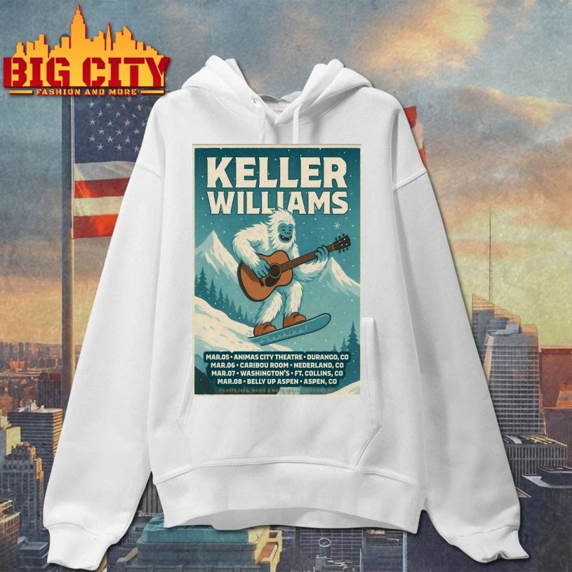 Keller Williams Winter Tour 26 Poster shirt