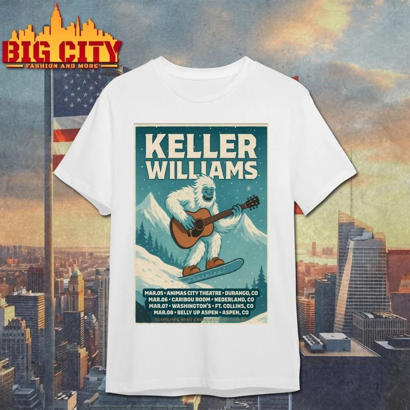 Keller Williams Winter Tour 26 Poster shirt