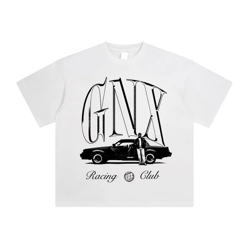 Kendrick Lamar GNX Album Shirt, Vintage GNX Racing Glub Shirt, Unisex Streetwear Style Top Tee Hoodie, Sweatshirt