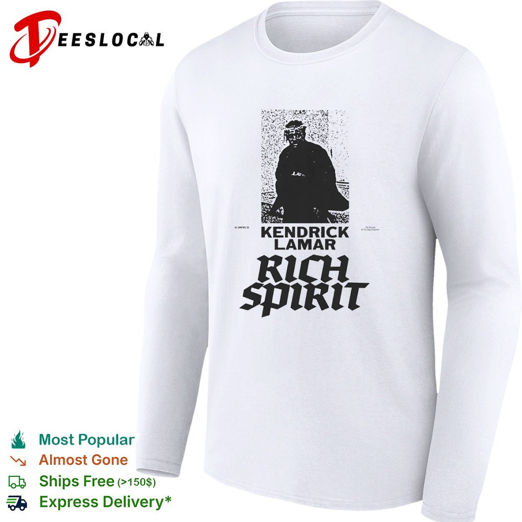 Kendrick Lamar Mr Morale The Big Steppers rich spirit man crown shirt