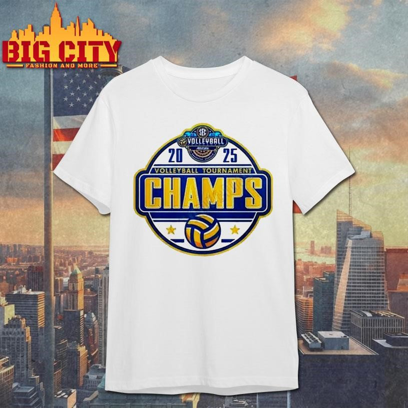 Kentucky 2025 SEC Volleyball Tournament Champions Shirt