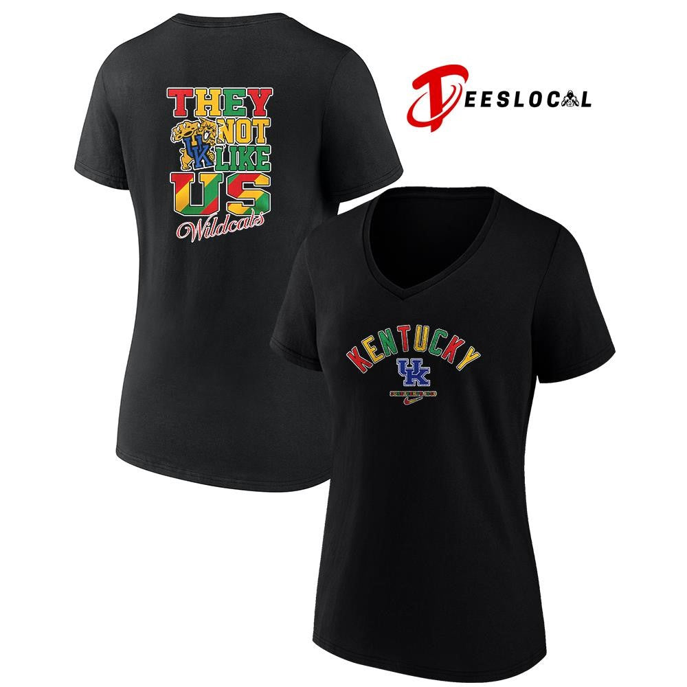 Kentucky Wildcats x Juneteenth they not like us shirt