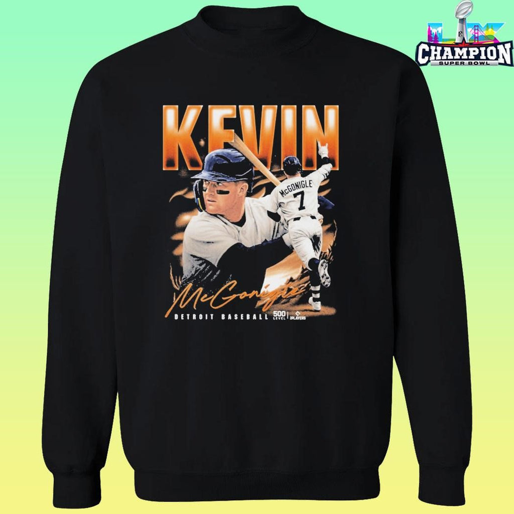 Kevin Mcgonigle Detroit Baseball Signature Shirt
