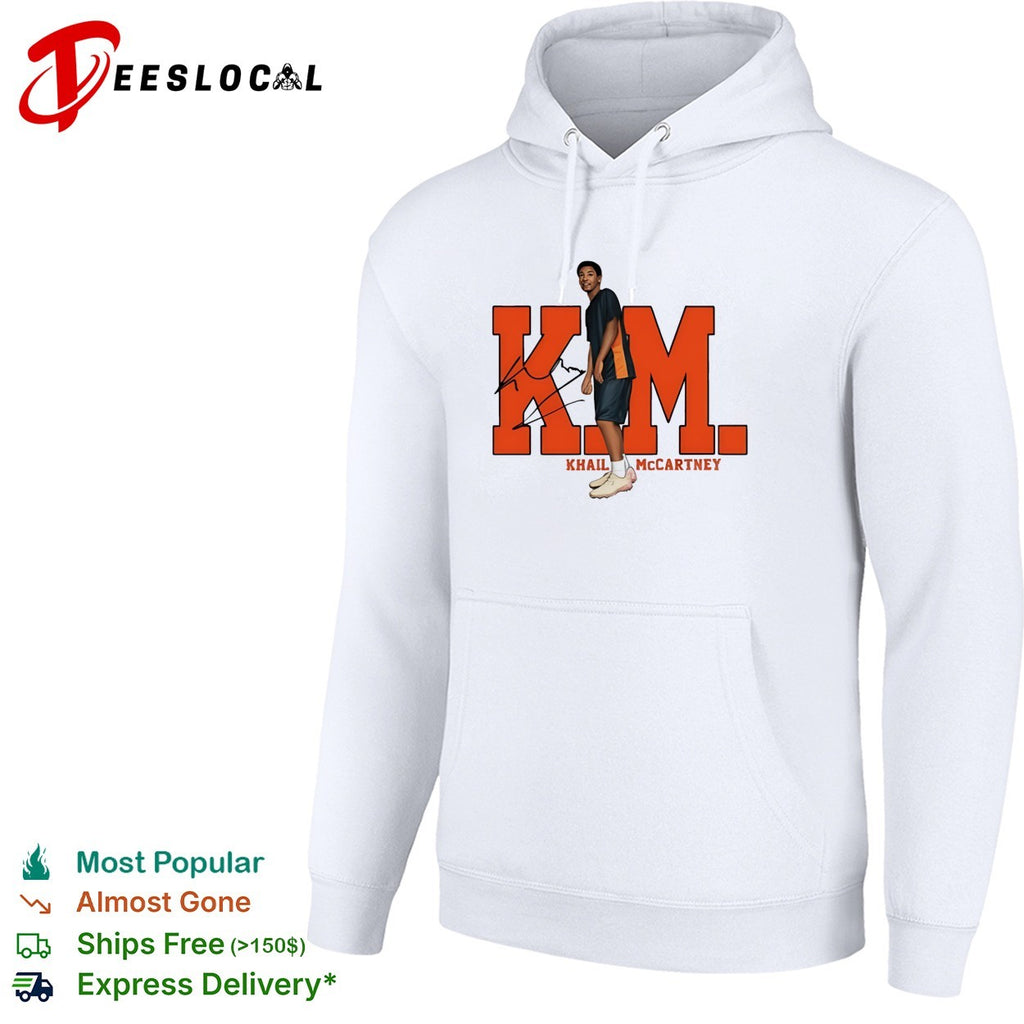 Khail McCartney walking basketball player shirt