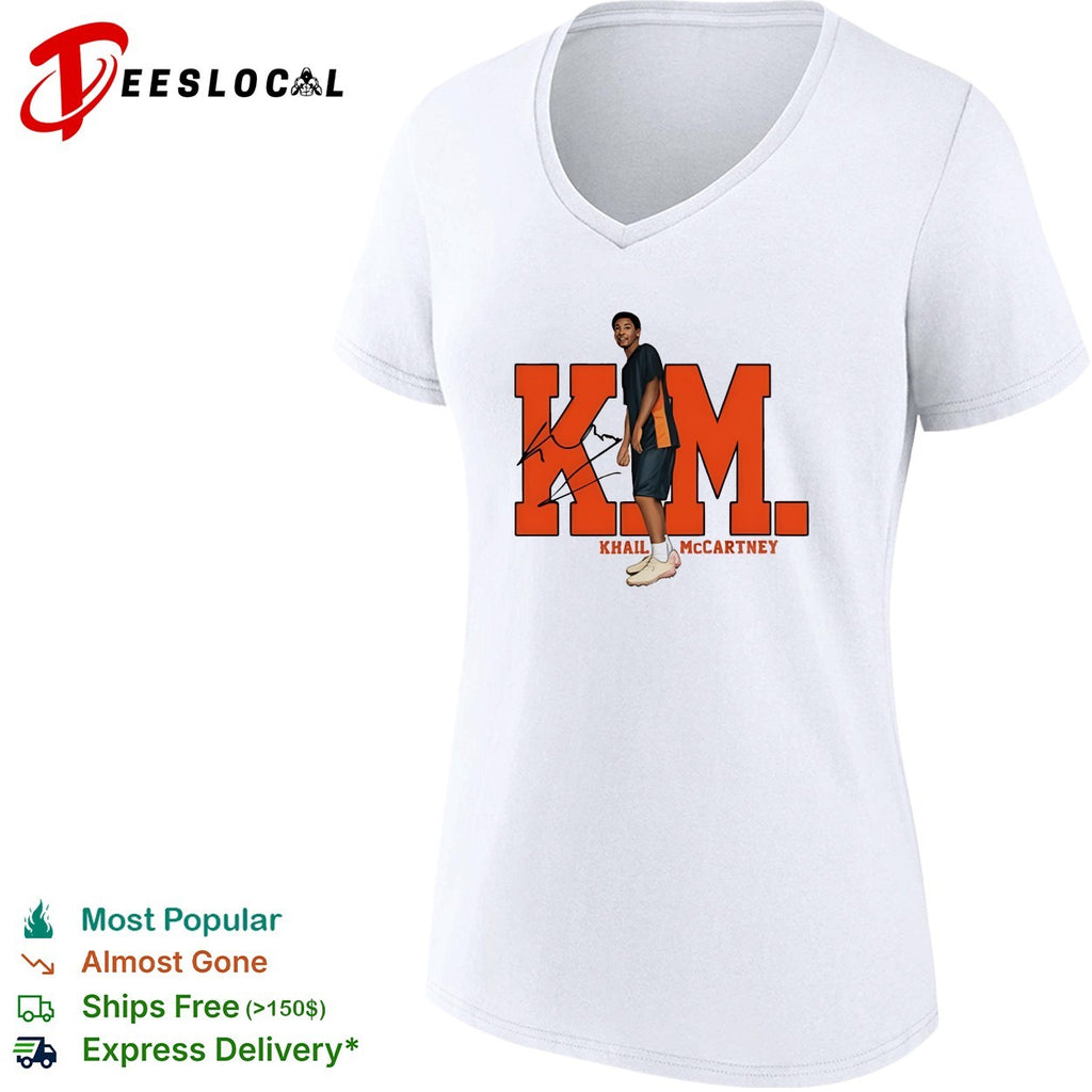 Khail McCartney walking basketball player shirt