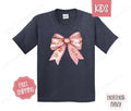 Kids Christmas Shirt - Gingerbread Bow Children's Tshirt - Youth Holiday Tee Gildan Hoodie, Sweatshirt | CiraTrend.com