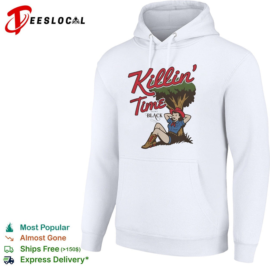 Killin Time Clint Black Country Music Pinup Shirt
