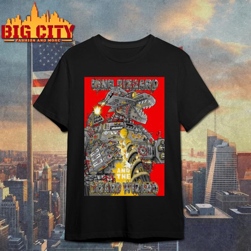 King Gizzard And The Lizard Wizard In Copenhage Denmark On Nov 14 2025 Poster Shirt