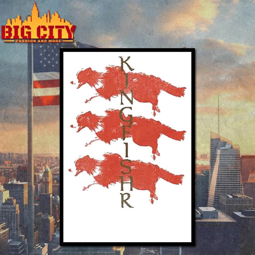Kingfishr Collie Graphic Shirt