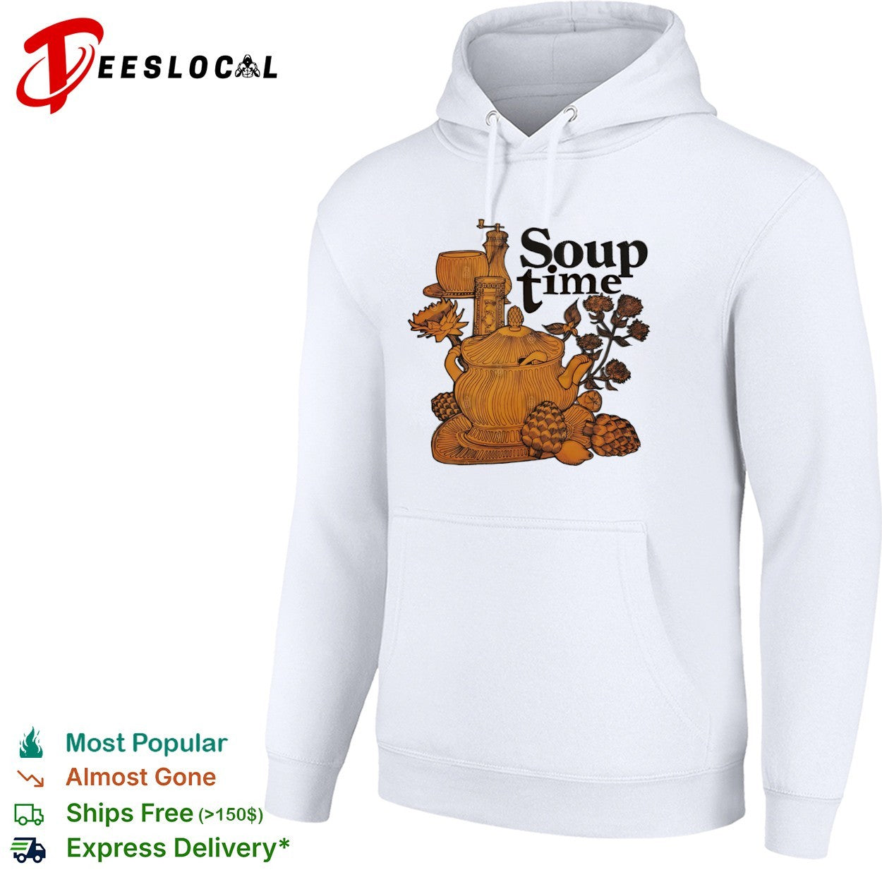 Kitchen tureen soup time shirt