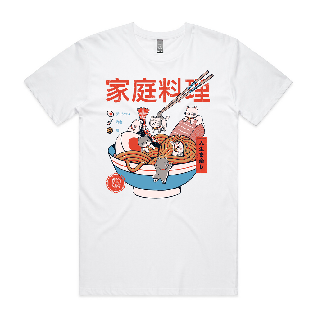 Mini Kitty Ramen Tee Hoodie, Sweatshirt | CiraTrend.com (Image 1)