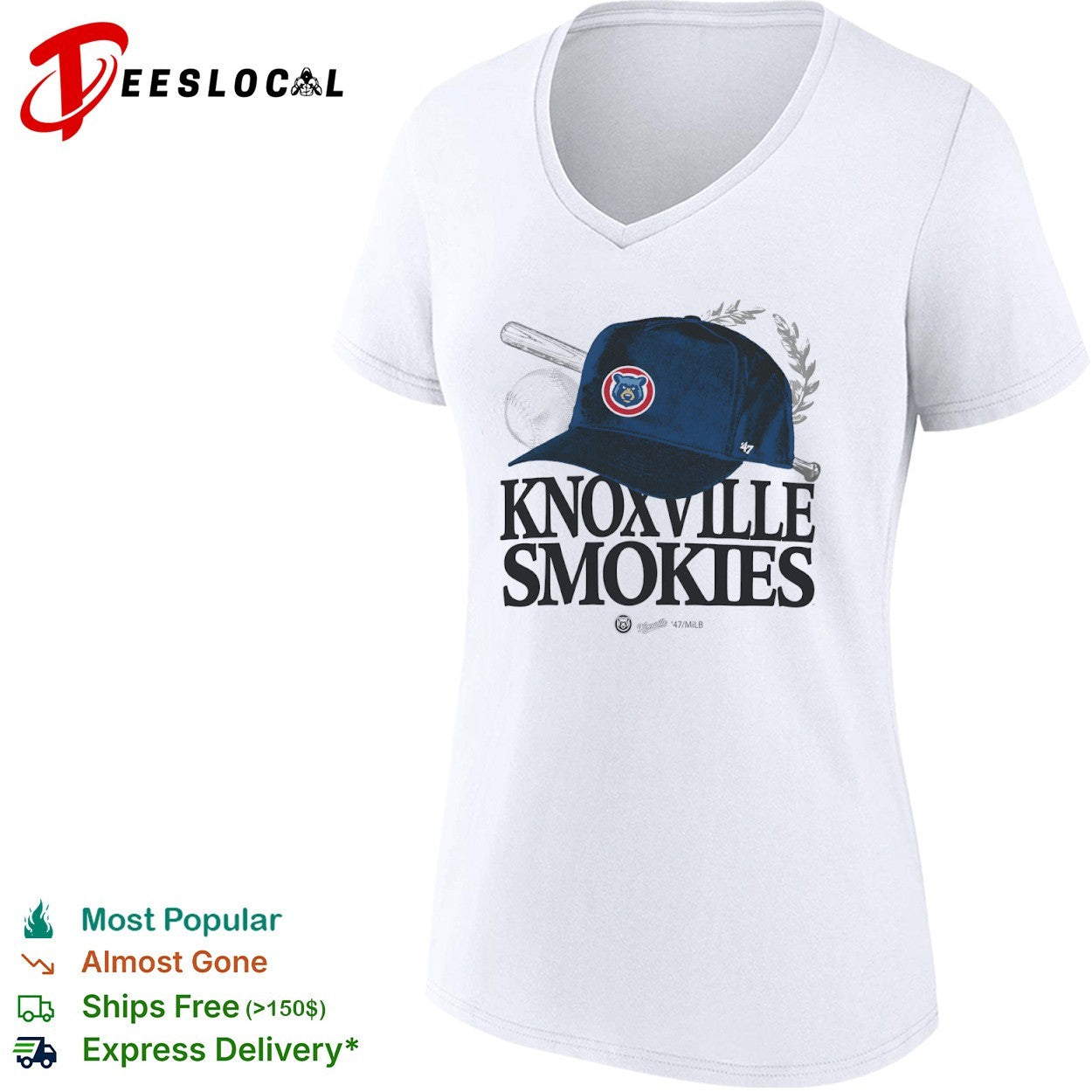 Knoxville Smokies Baseball Minor League Baseball Official Logo shirt