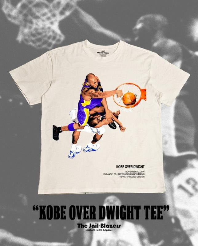 Kobe Over Dwight Tee - Off White Hoodie, Sweatshirt | CiraTrend.com