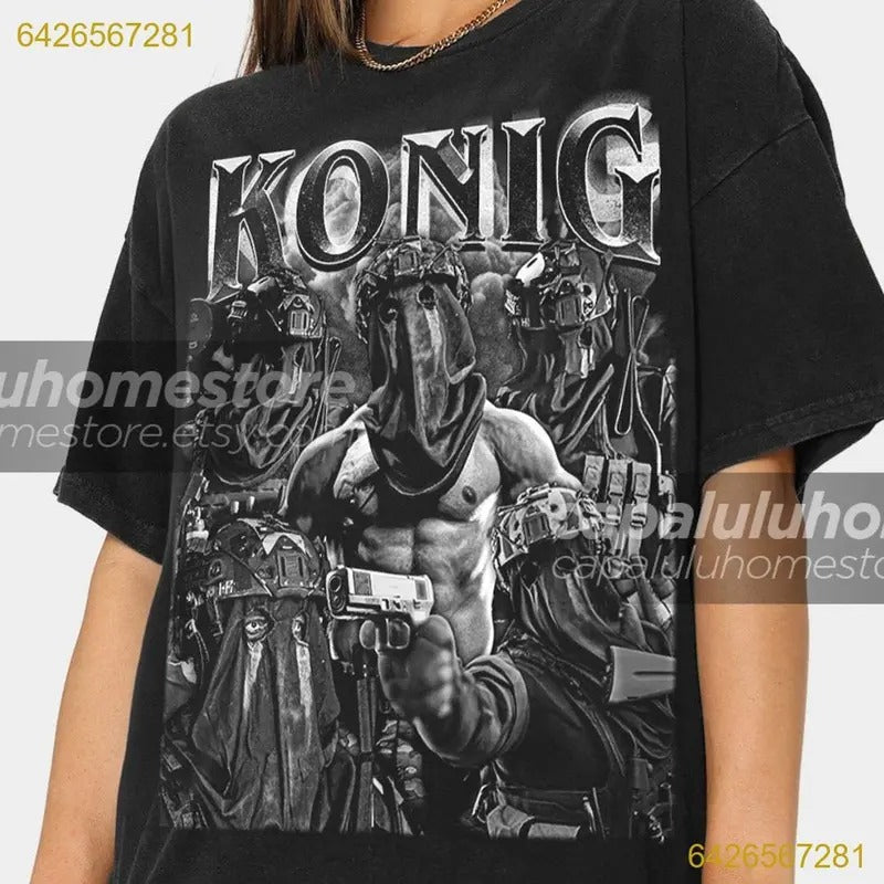 Konig COD 90s Vintage T-Shirt Stylish Gift for Gamers & Video Game Fans Tshirt, Sweatshirt, Hoodie | CiraTrend.com