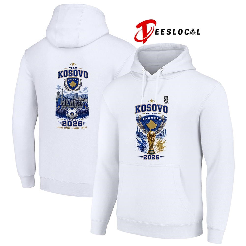 Kosovo World Cup trophy graphic shirt