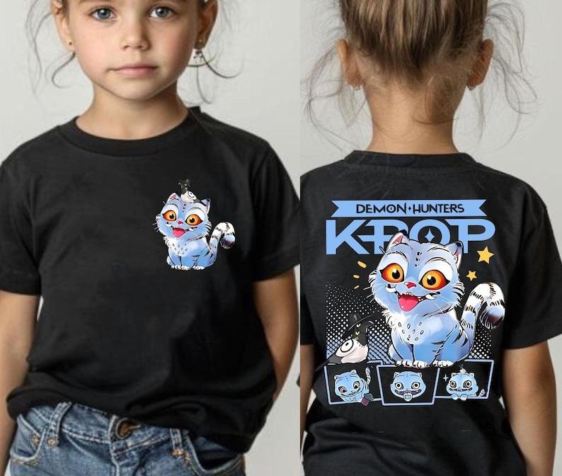 Kpop Demon Hunter Tiger shirt, Derpy the Tiger And Bird Demon Hunter Tiger Tee, Hunters Tiger fan, Kpop Saja Boys Shirt,...